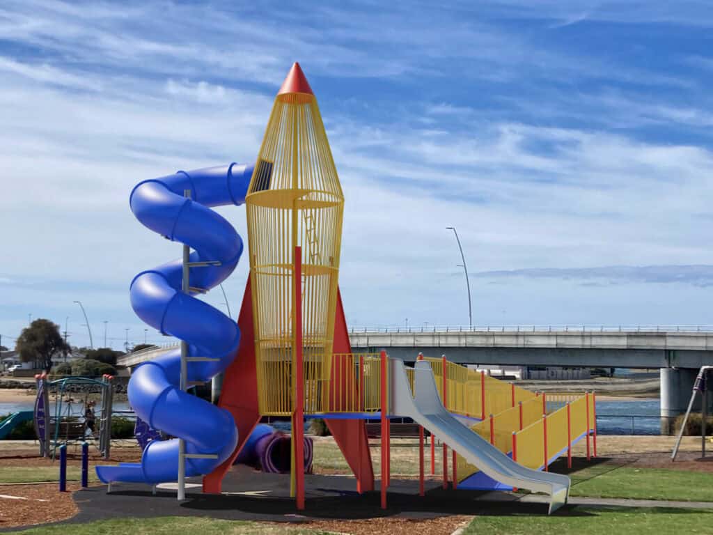 Rocketship Ramp One giant leap for play: Council reveals rocketship upgrade design ...
